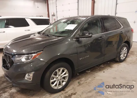 2019 Chevrolet Equinox Lt из США, поврежденный, VIN 2GNAXUEV8K6160124